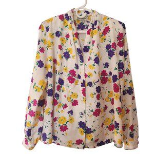Vintage floral blouse